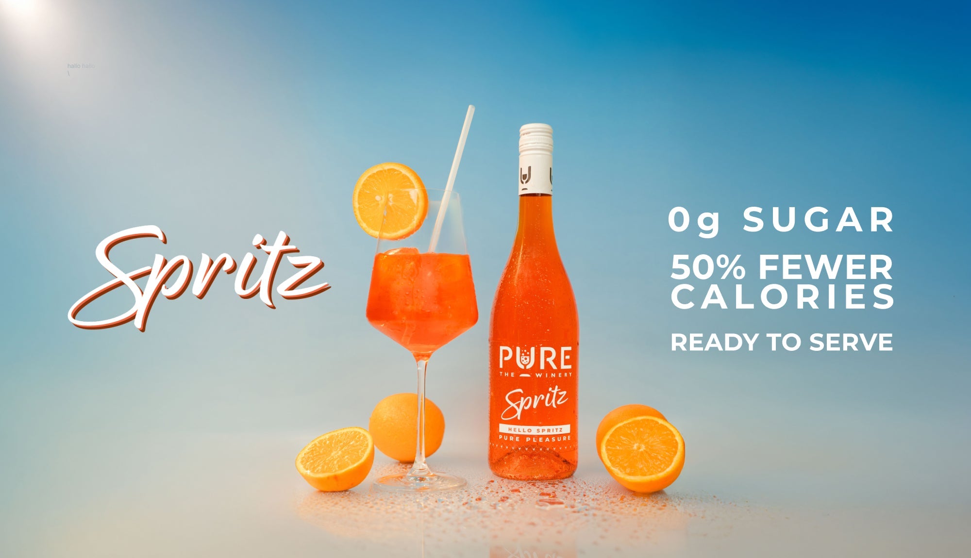 Introducing PURE Zero Sugar Spritz: the sugar-free summer hit of 2026