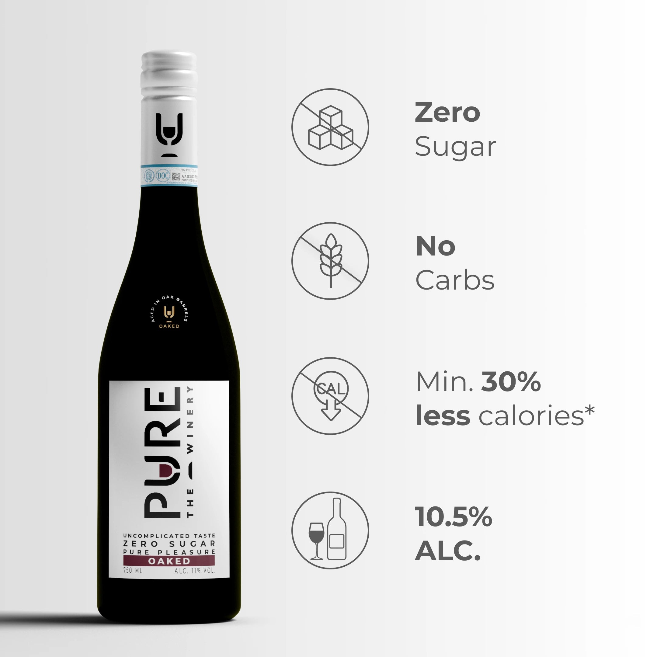 Zero Sugar Oaked Red Wine