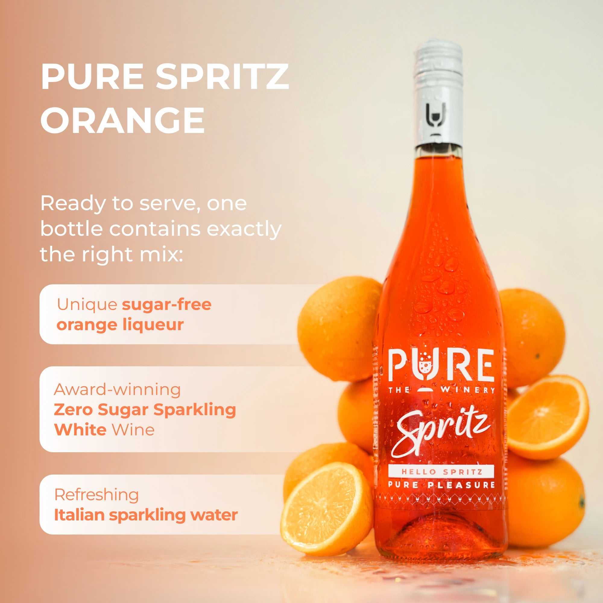 Zero Sugar Orange Spritz