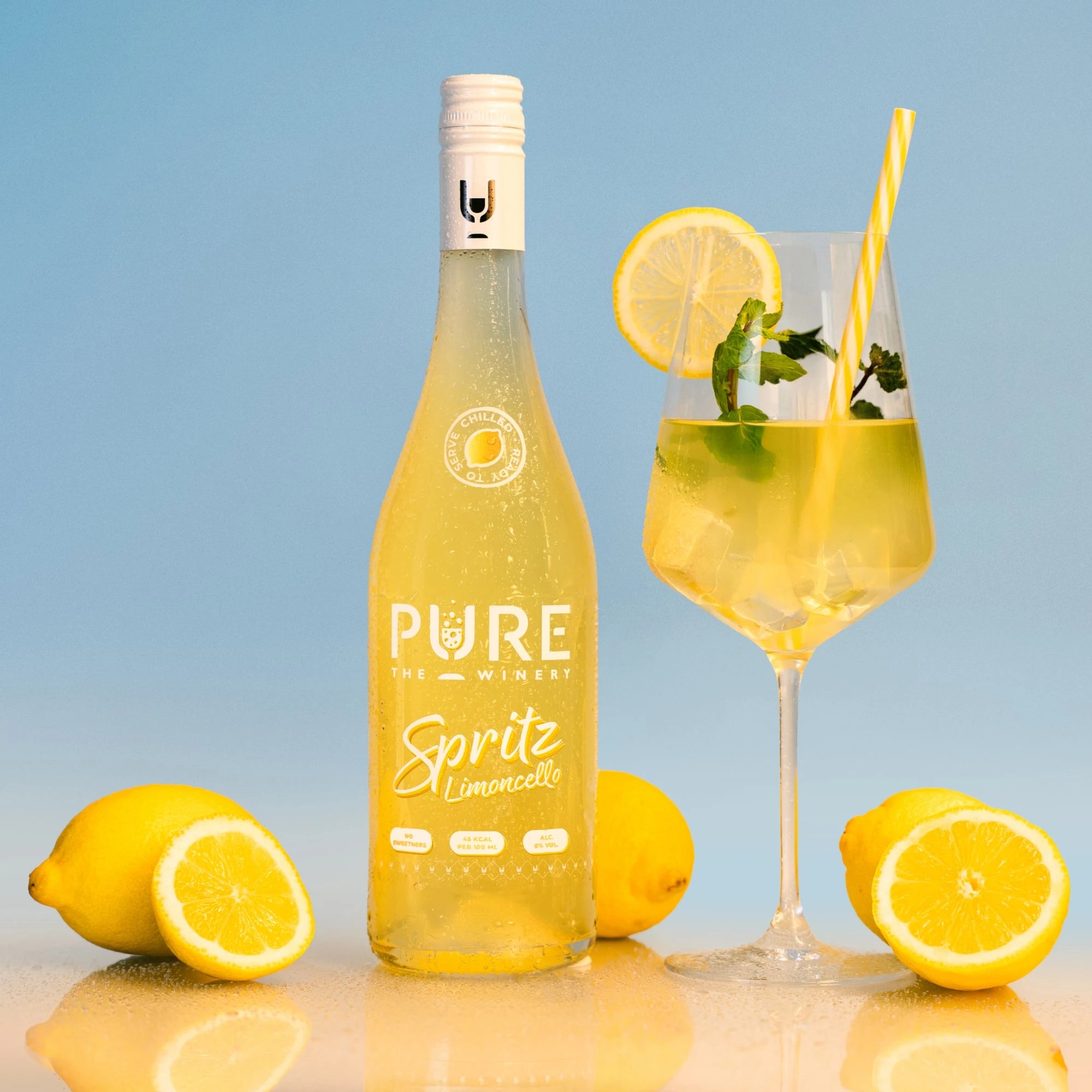 Zero Sugar Limoncello Spritz