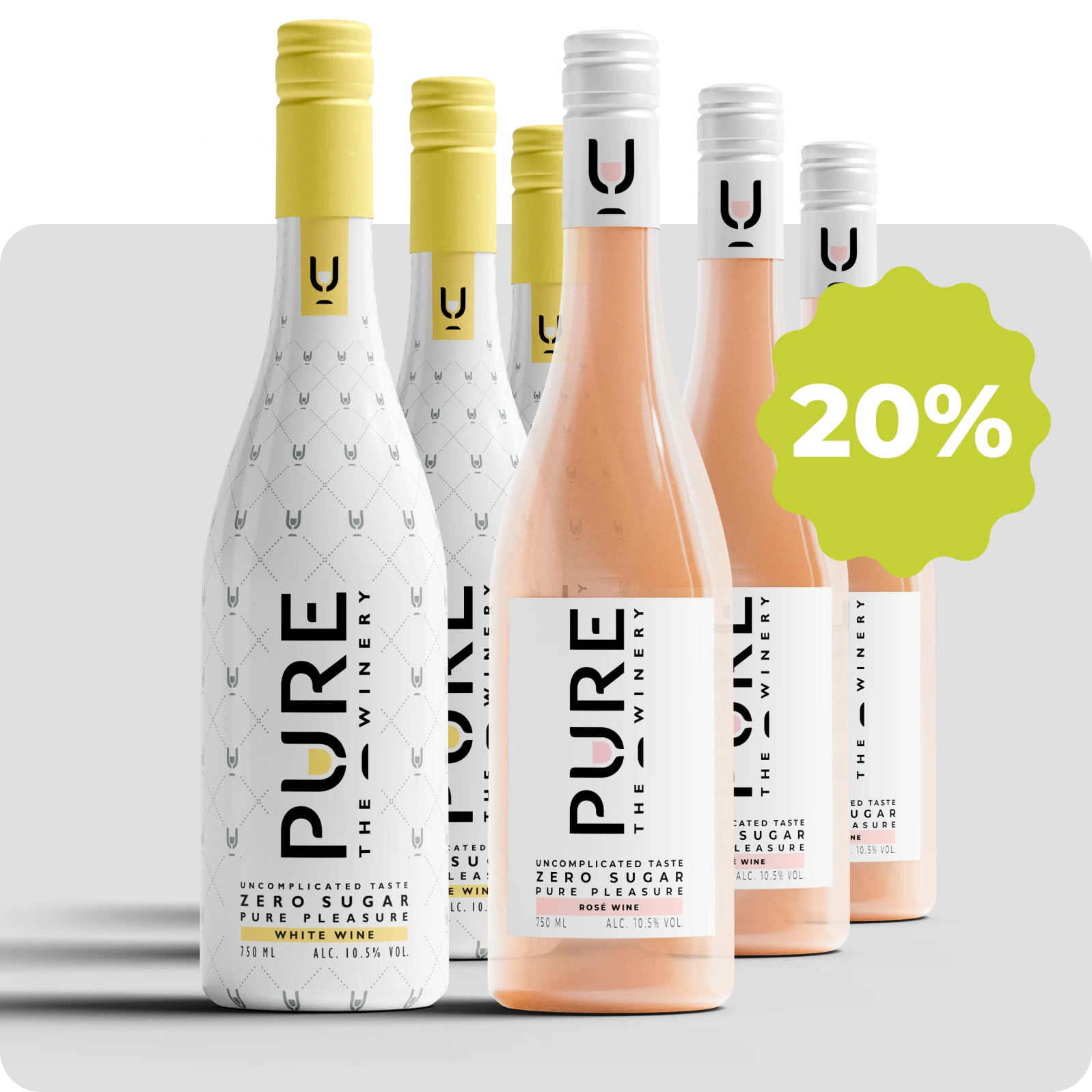 Zero Sugar White & Rosé Pack