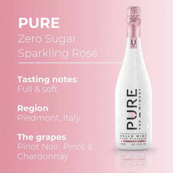 Pure Zero Sugar Sparkling Rosé (Box)